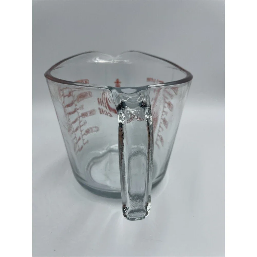 Vintage Anchor Hocking 499 Fire King 1 Litre 4 Cups Glass Measuring Cup